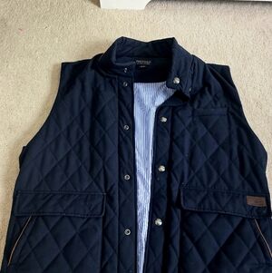 Ralph Lauren Polo Golf Men's Quilted Blue Vest